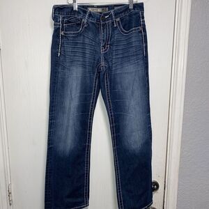 BKE Carter STRAIGHT LEG 31S blue jeans‎ Great Condition